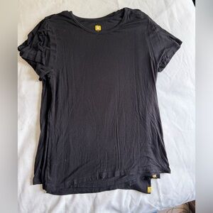 Black Short Sleeve Underscrub T-Shirts- 3 Pack Large